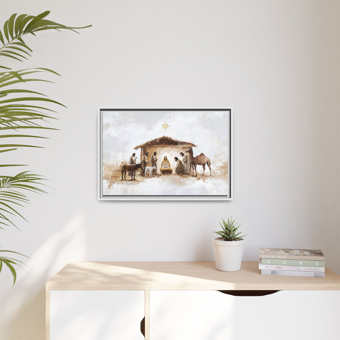 Nativity - Framed and Unframed Canvas