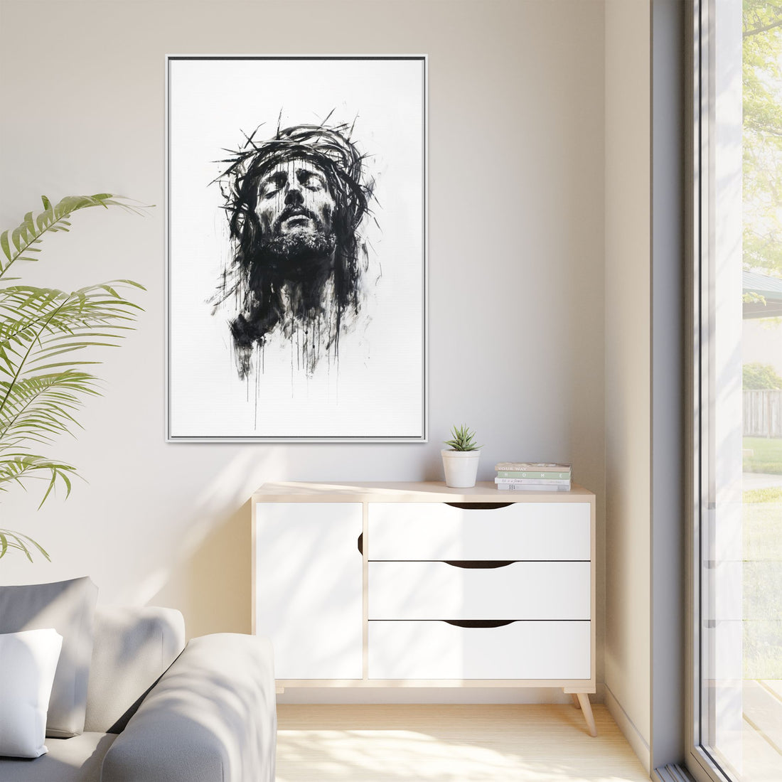 Our Lord - Framed and Unframed Canvas