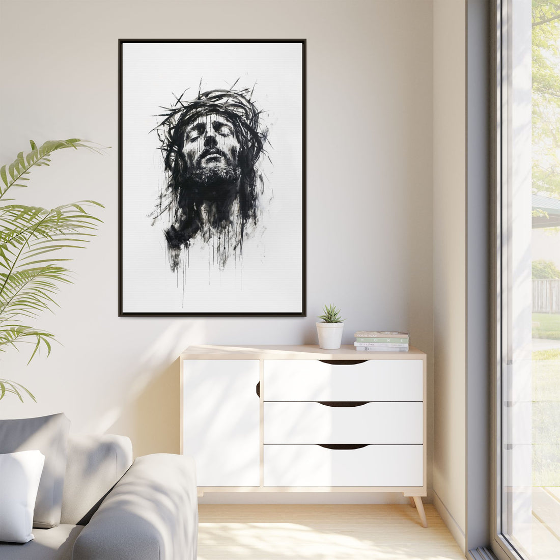 Our Lord - Framed and Unframed Canvas