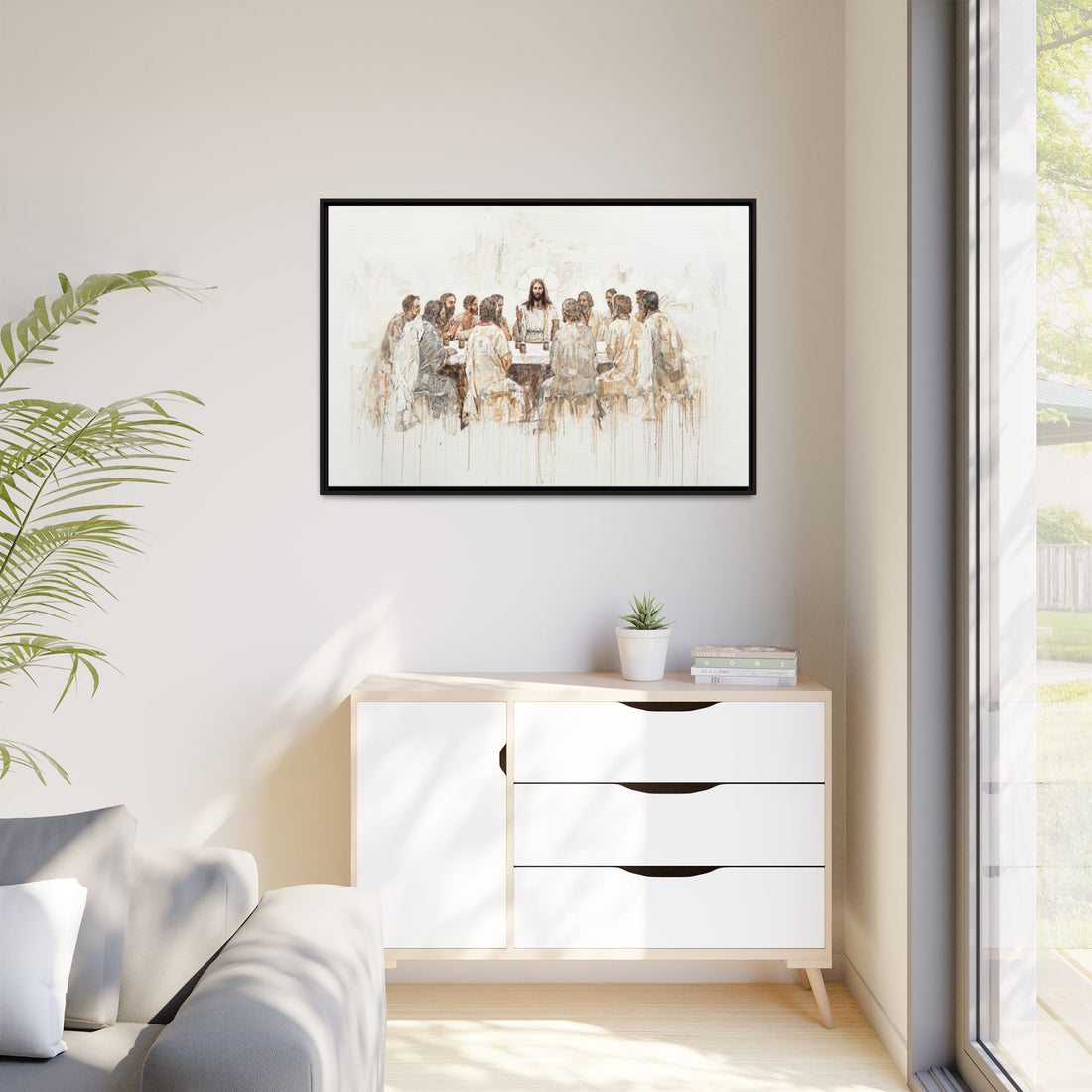 The Last Supper - Framed & Unframed Canvas