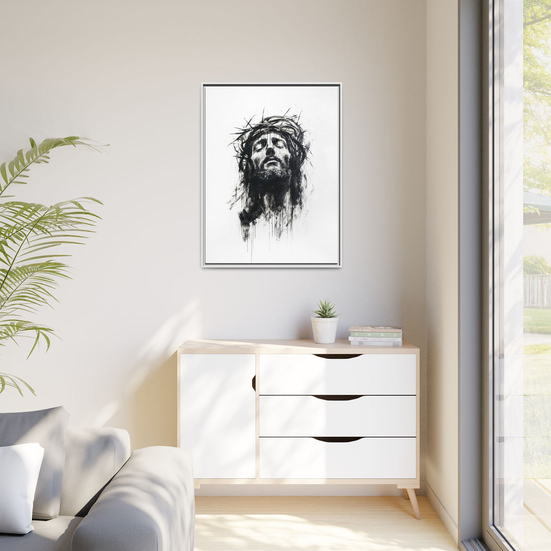 Our Lord - Framed and Unframed Canvas