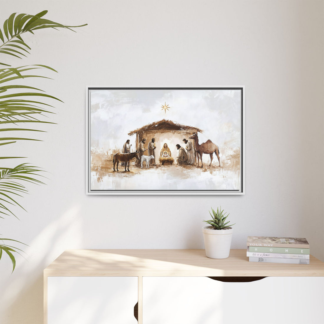 Nativity - Framed and Unframed Canvas