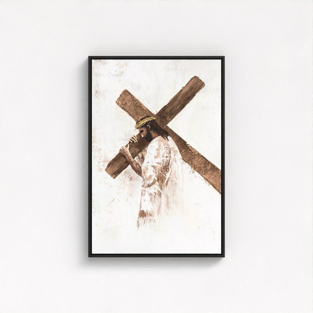 Burden of Sin - Framed & Unframed Canvas