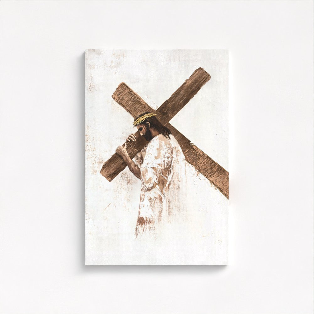 Burden of Sin - Framed & Unframed Canvas