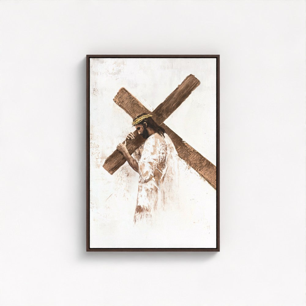 Burden of Sin - Framed & Unframed Canvas