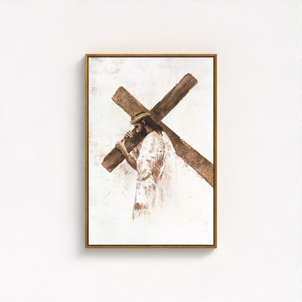 Burden of Sin - Framed & Unframed Canvas