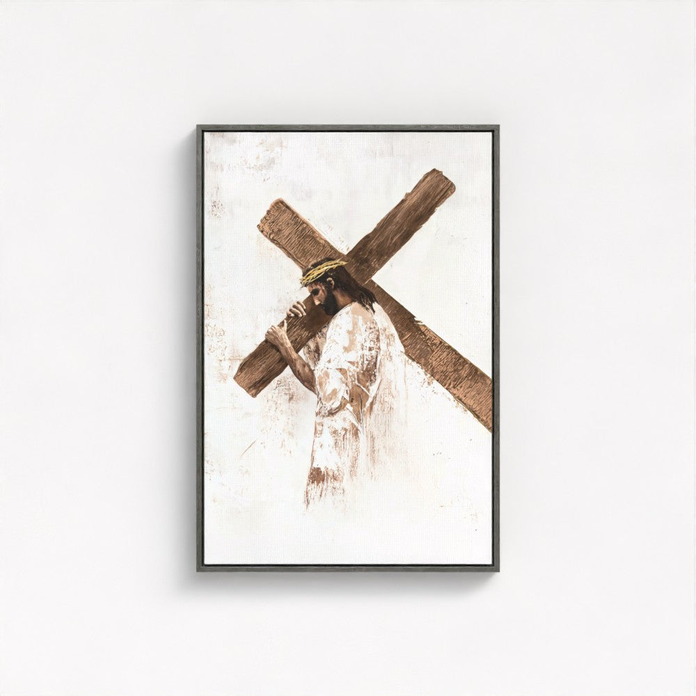 Burden of Sin - Framed & Unframed Canvas