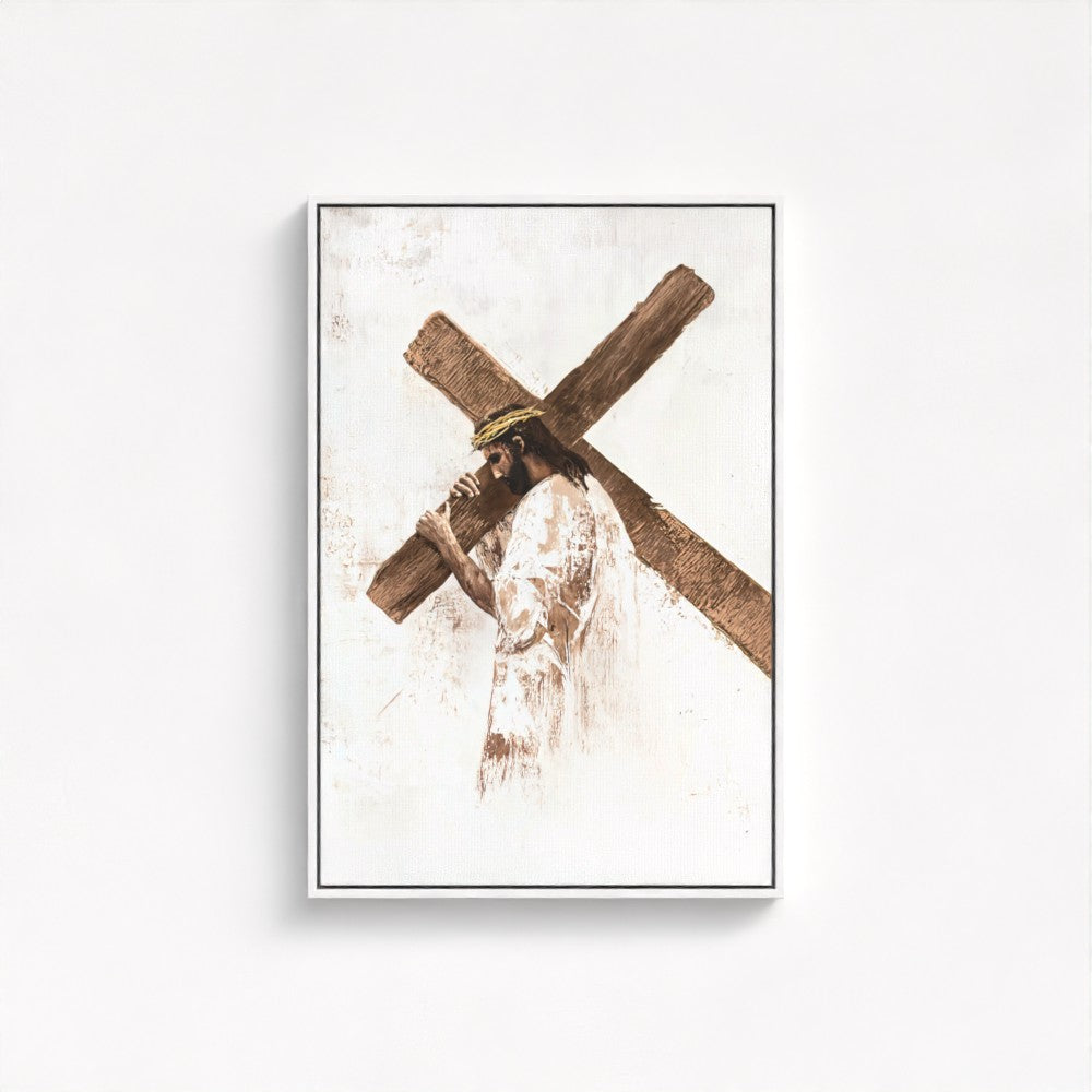 Burden of Sin - Framed & Unframed Canvas