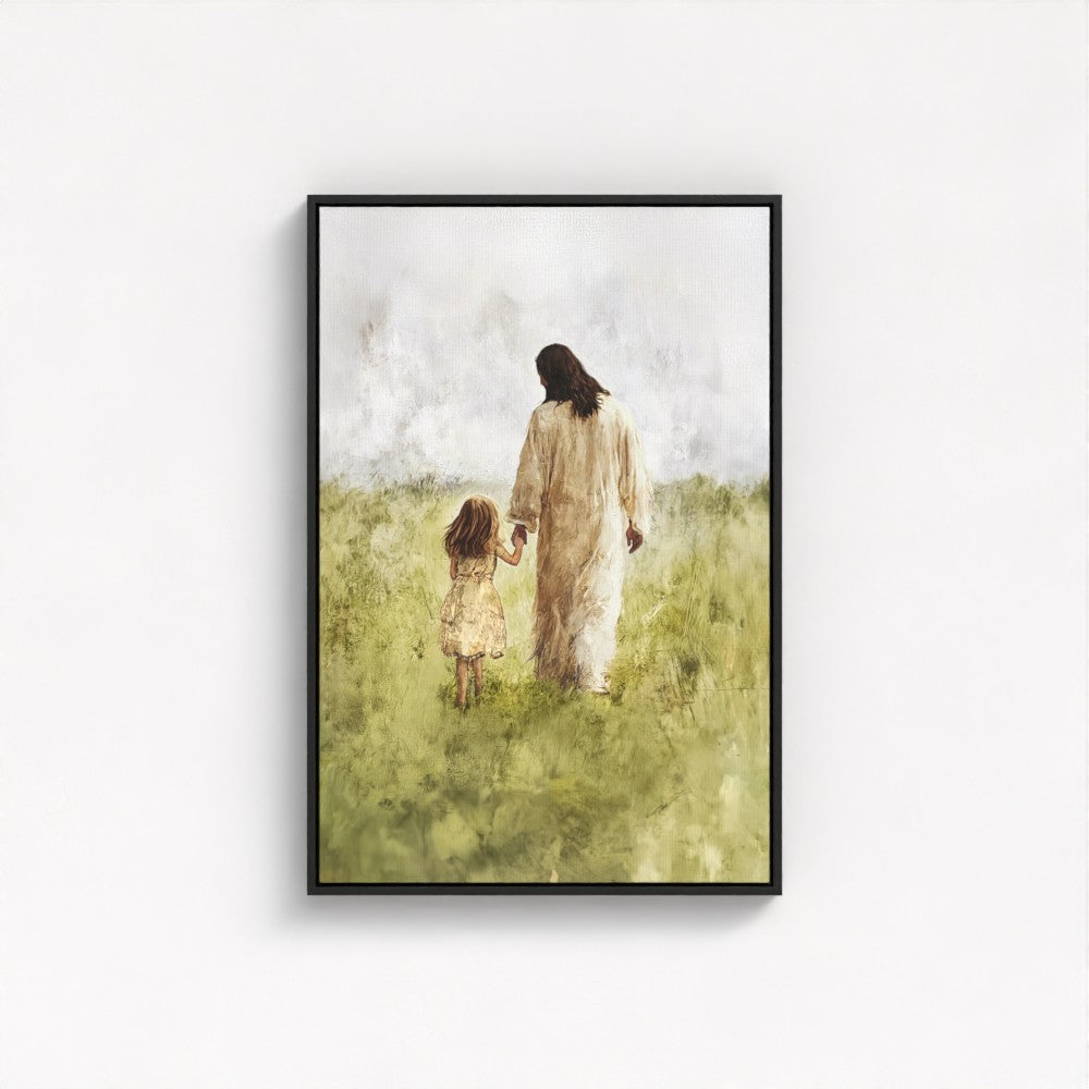 Child of God / Blonde Girl - Framed & Unframed Canvas