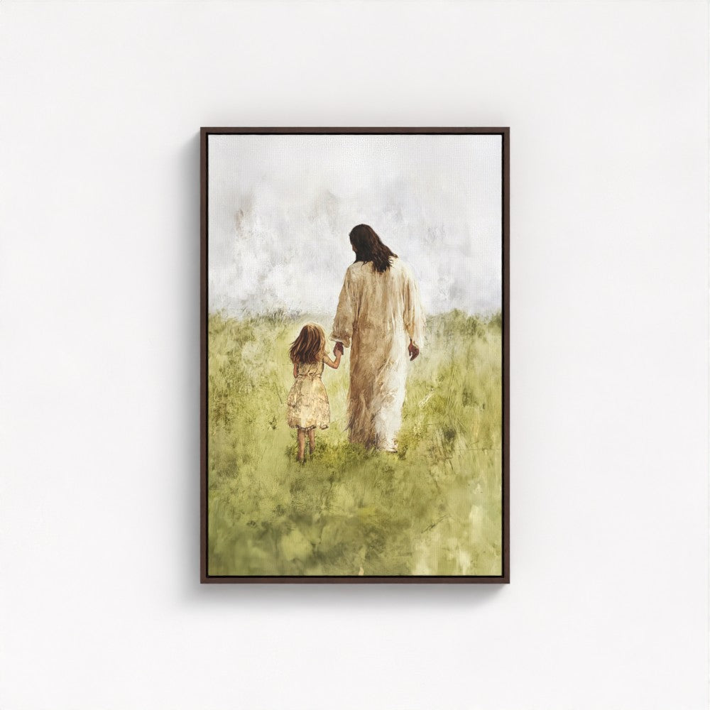 Child of God / Blonde Girl - Framed & Unframed Canvas