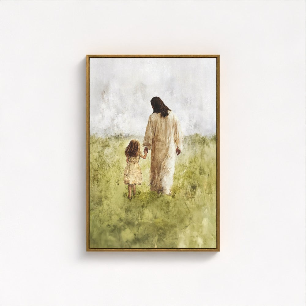 Child of God / Blonde Girl - Framed & Unframed Canvas