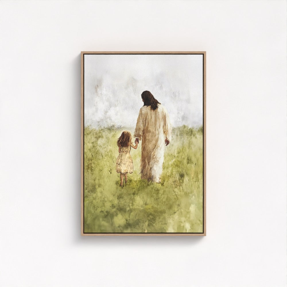 Child of God / Blonde Girl - Framed & Unframed Canvas