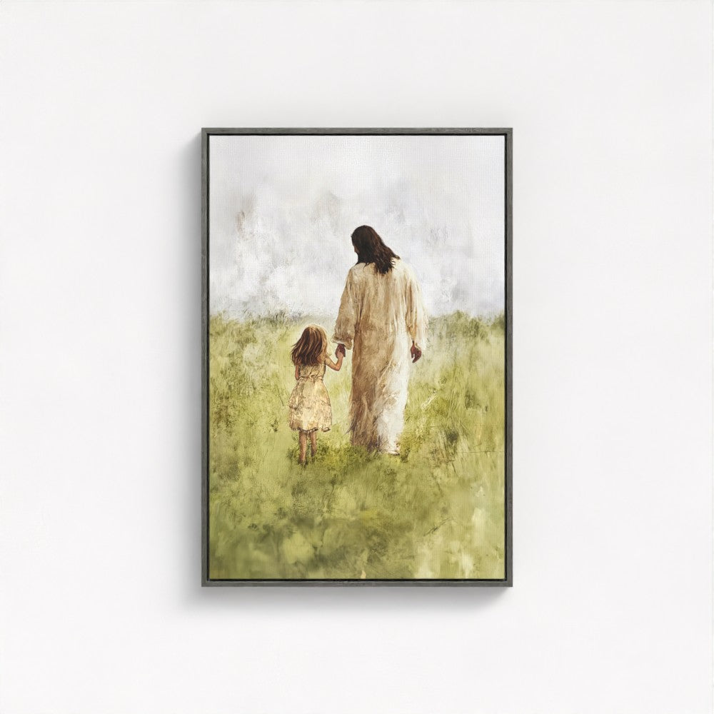 Child of God / Blonde Girl - Framed & Unframed Canvas