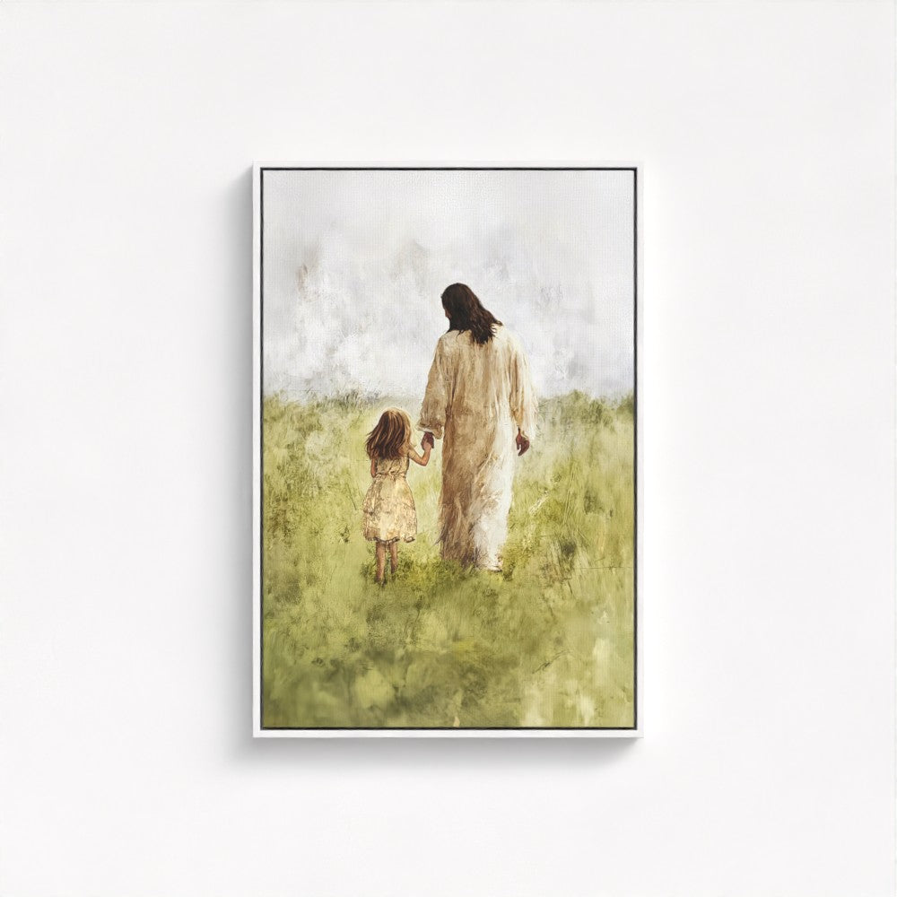 Child of God / Blonde Girl - Framed & Unframed Canvas