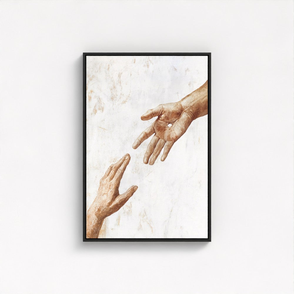 Hand of Life - Framed & Unframed Canvas