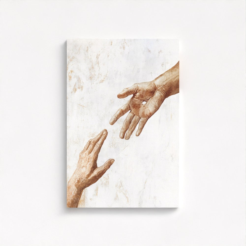 Hand of Life - Framed & Unframed Canvas