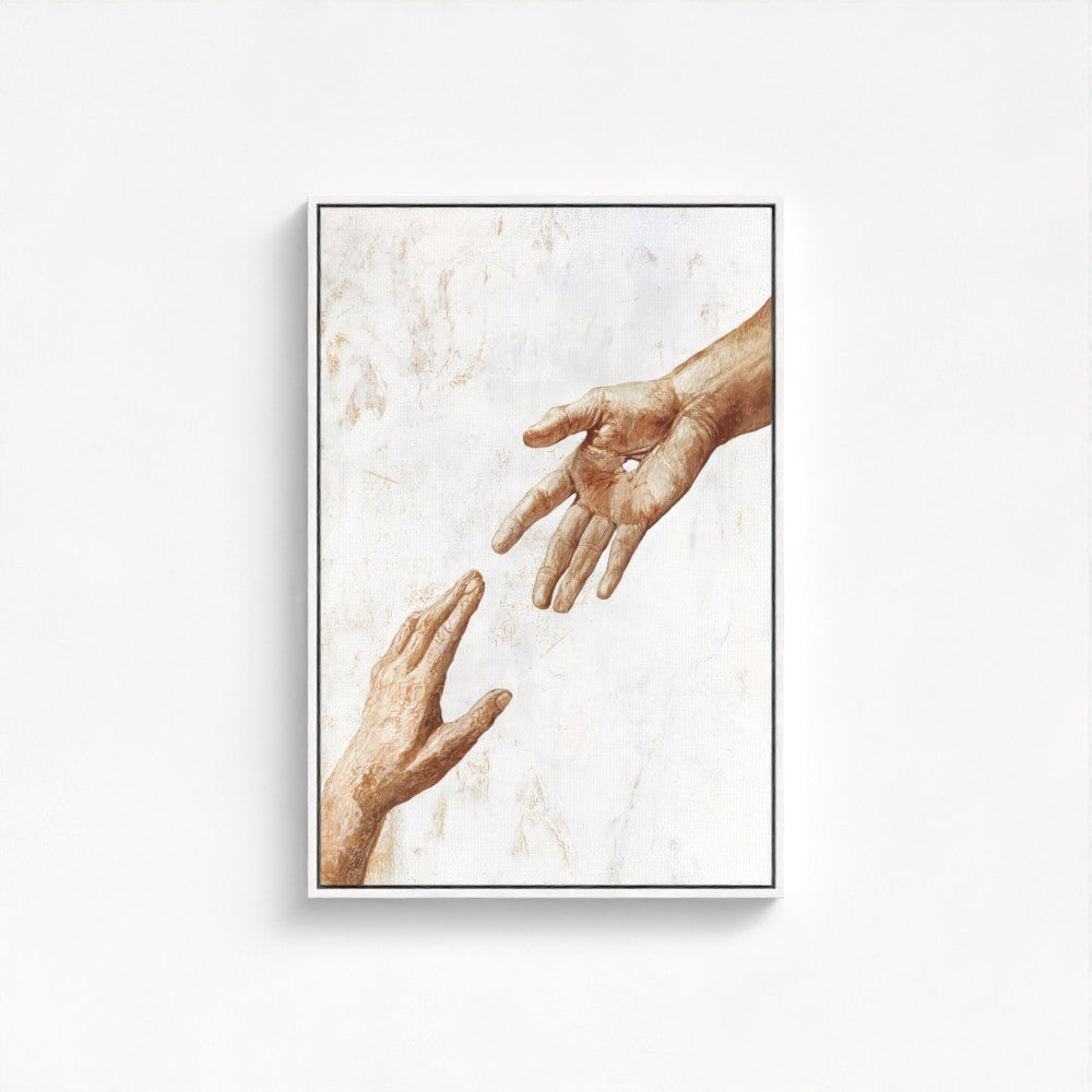 Hand of Life - Framed & Unframed Canvas