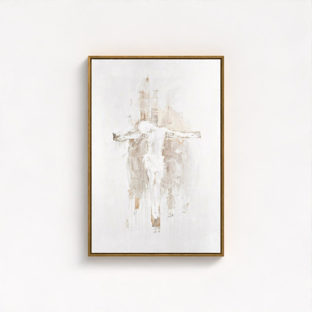 It Is Finished - Framed & Unframed Canvas