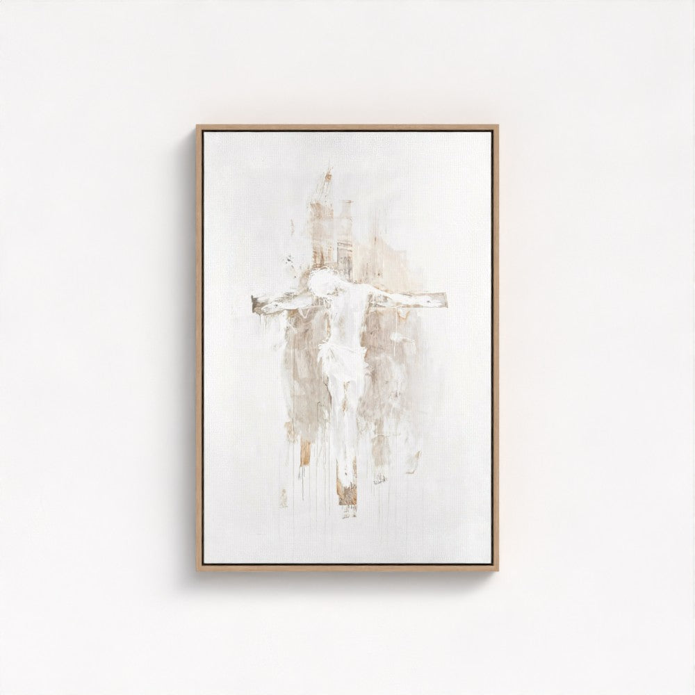 It Is Finished - Framed & Unframed Canvas