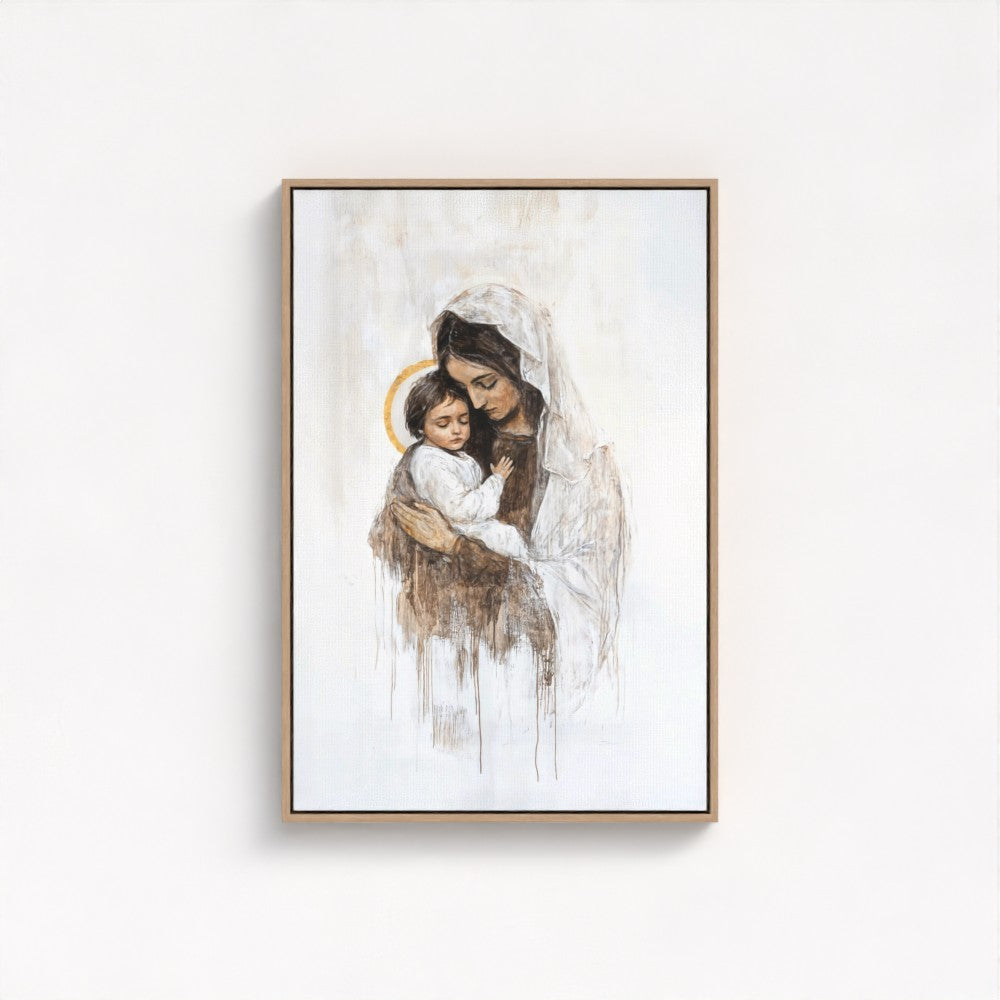 Our Lady - Framed & Unframed Canvas