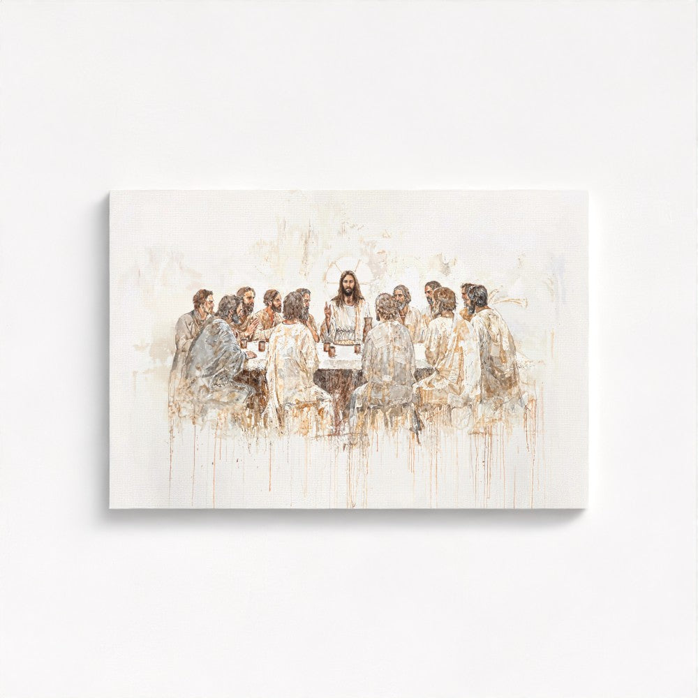 The Last Supper - Framed & Unframed Canvas