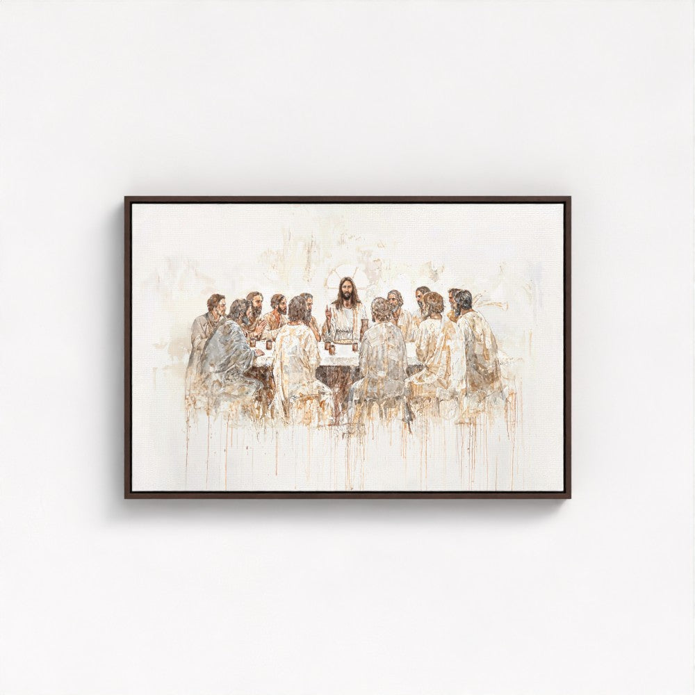 The Last Supper - Framed & Unframed Canvas