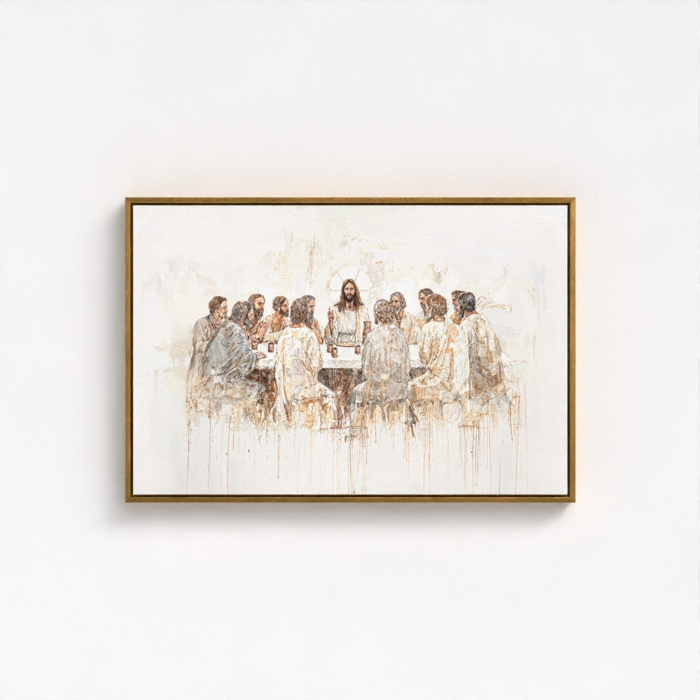 The Last Supper - Framed & Unframed Canvas