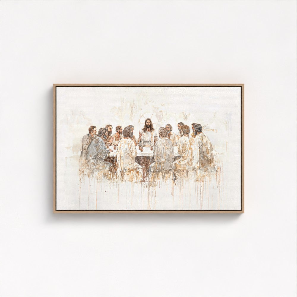 The Last Supper - Framed & Unframed Canvas