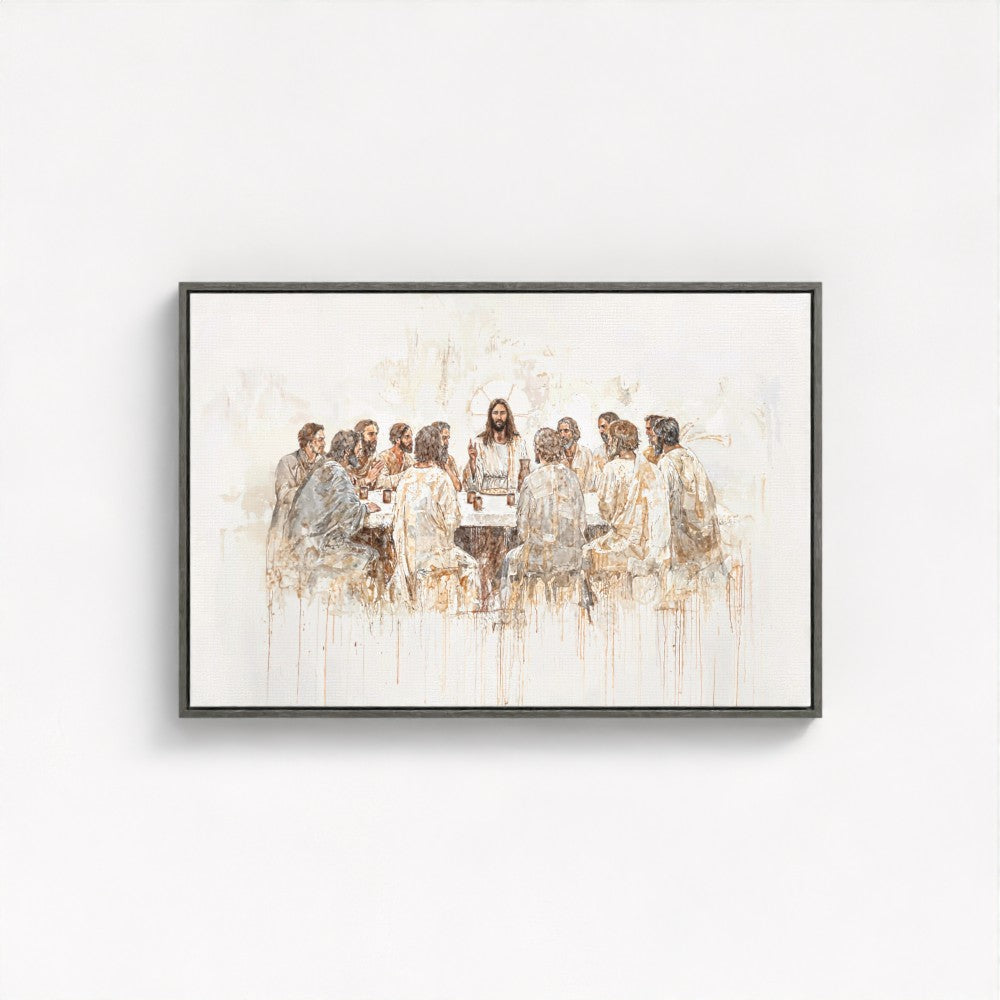 The Last Supper - Framed & Unframed Canvas
