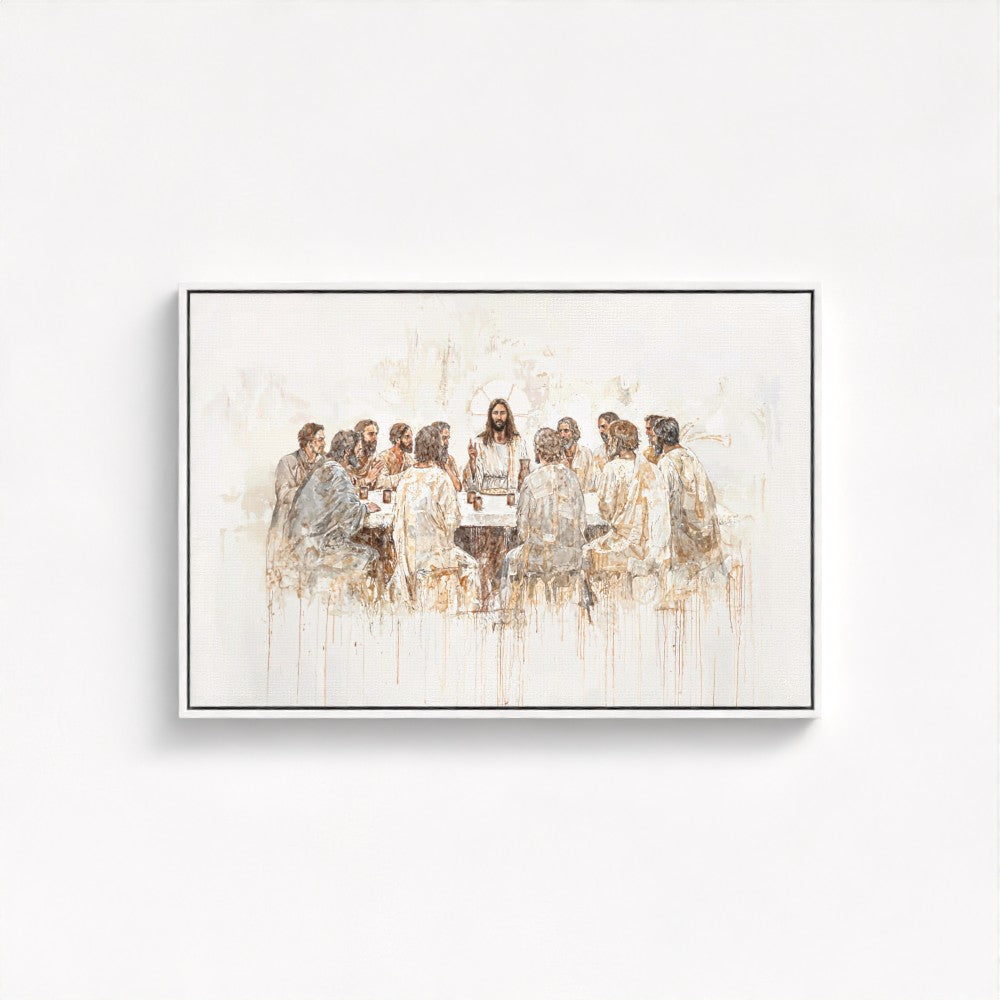 The Last Supper - Framed & Unframed Canvas